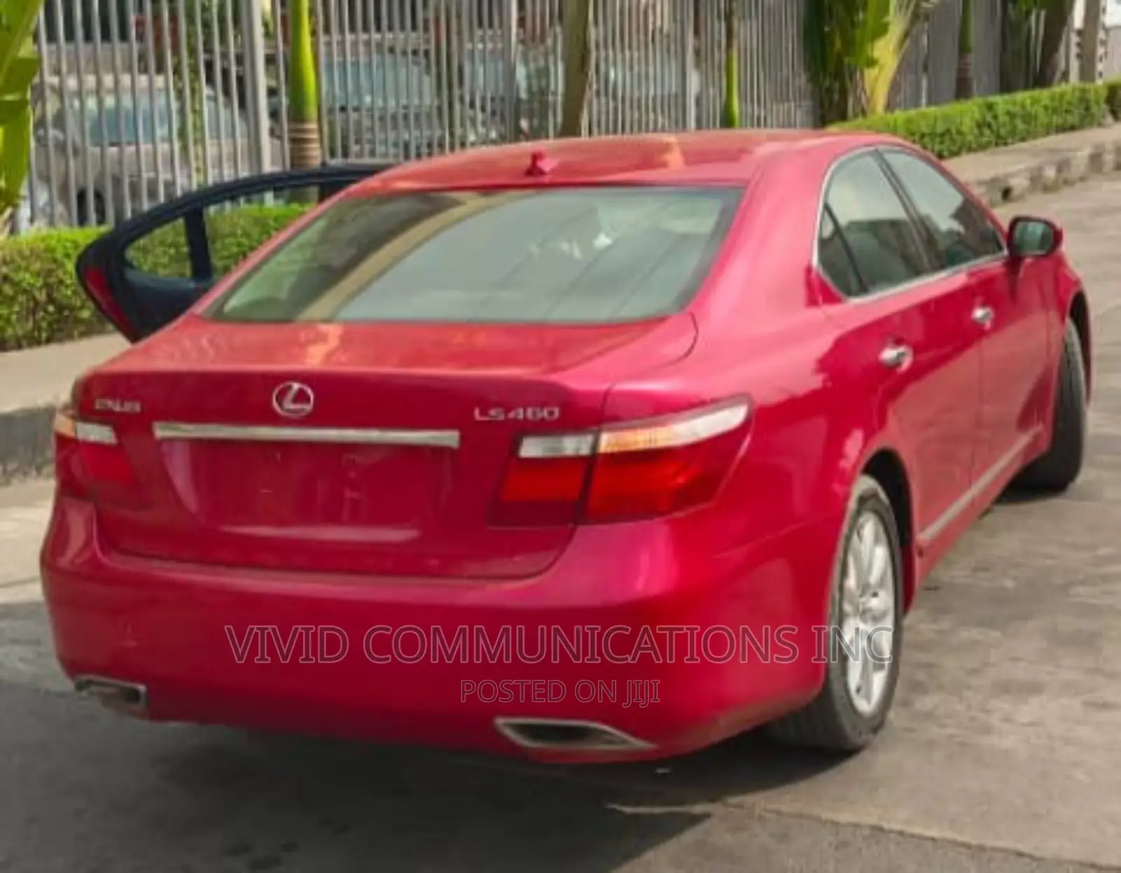 Lexus LS 460 L RWD 2008 Red