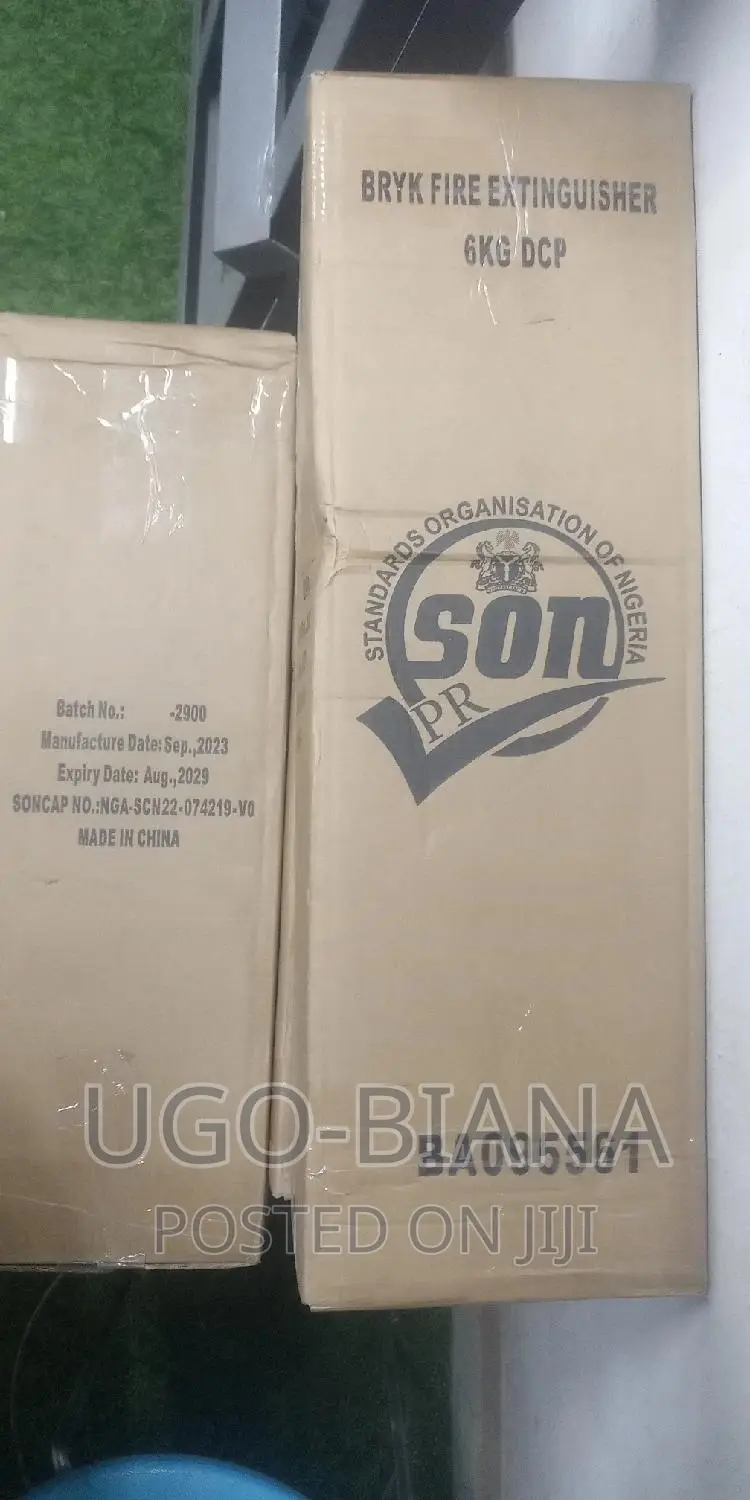 6kg Dcp Fire Extinguisher