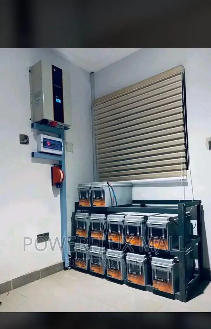 10kwh Felicity Inverter With 12 AMARON QUANTA Batteries