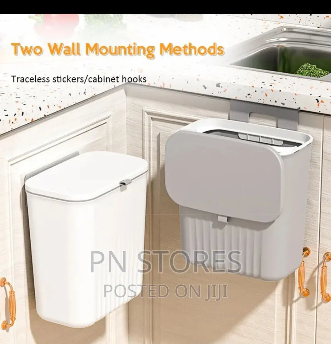 Sliding Wall Mounted Garbage Waste Bin