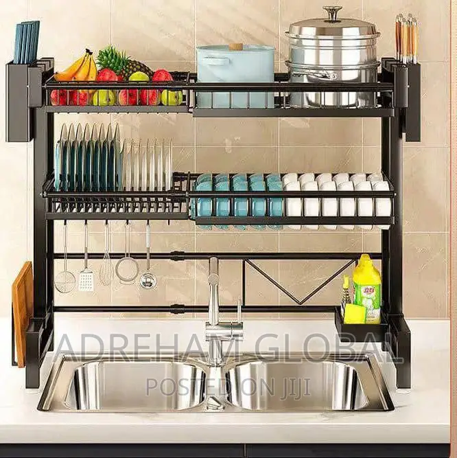 Over Sink 2 Layer Dish Drainer,Big Size.