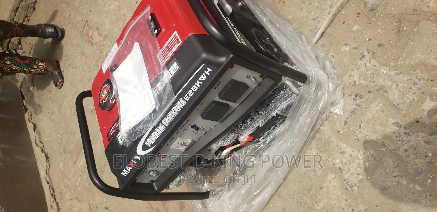 5.5kva Maxi Petrol Key Start Generator