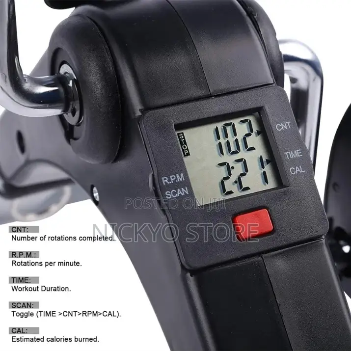 Folding Pedal Exerciser, Mini Exercise Bike