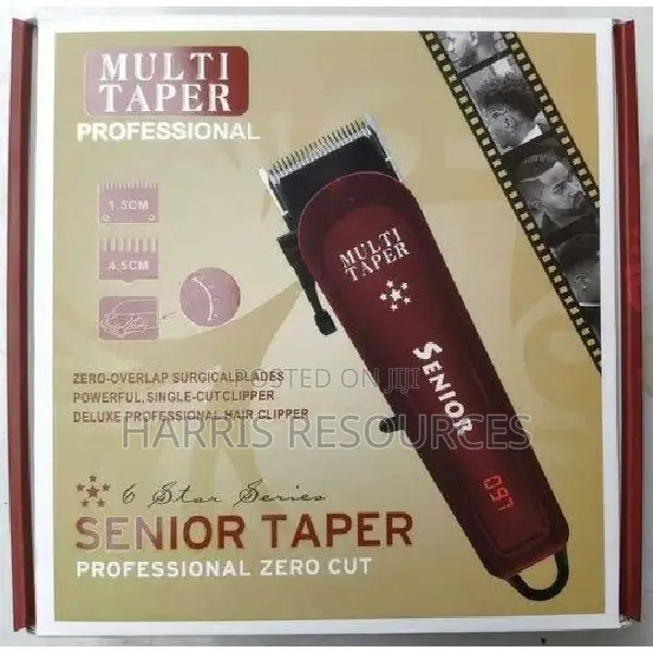 Senior Taper/Multi Taper Rechargeable Clipper