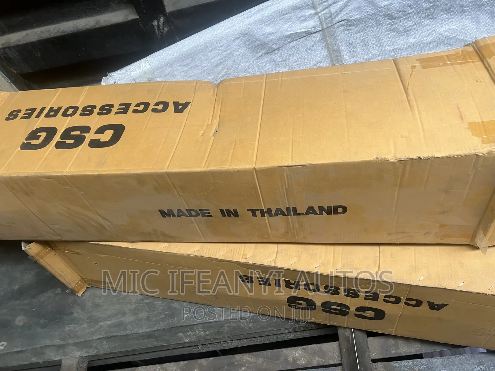 Toyota Hilux Revo 2015-2023 Rear Bumper (Made in Thailand)
