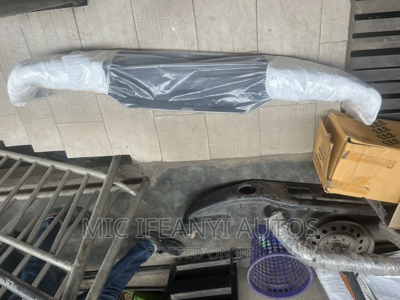 Toyota Hilux Revo 2015-2023 Rear Bumper (Made in Thailand)