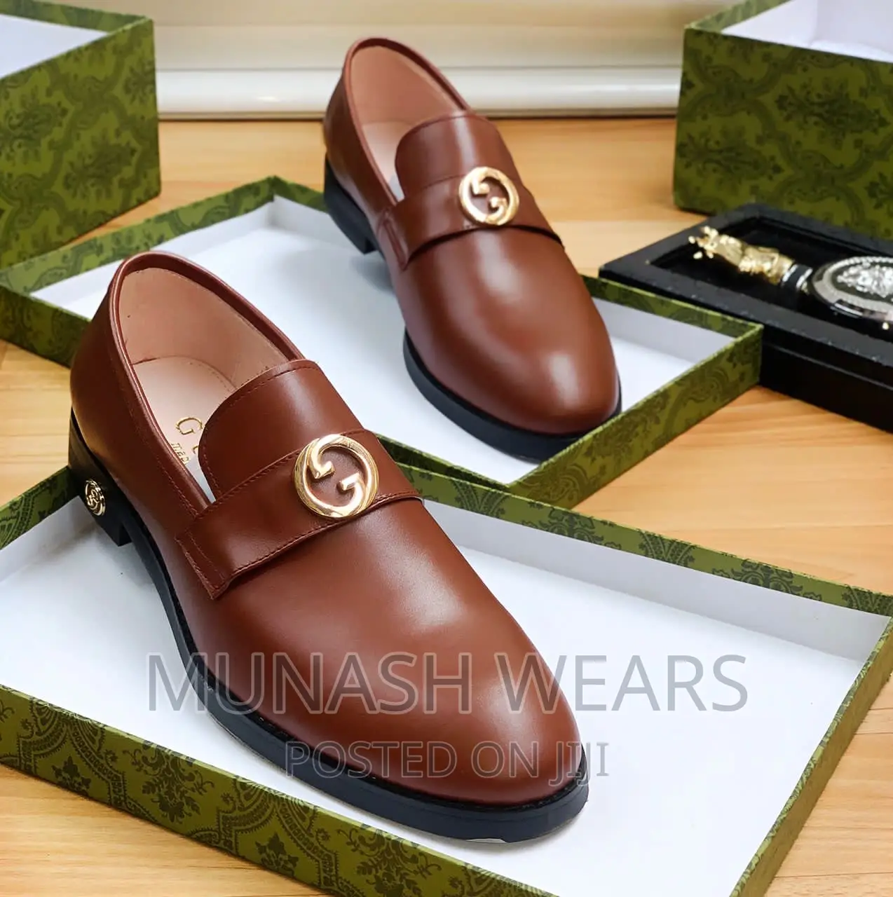 Original Leather Gucci Shoe