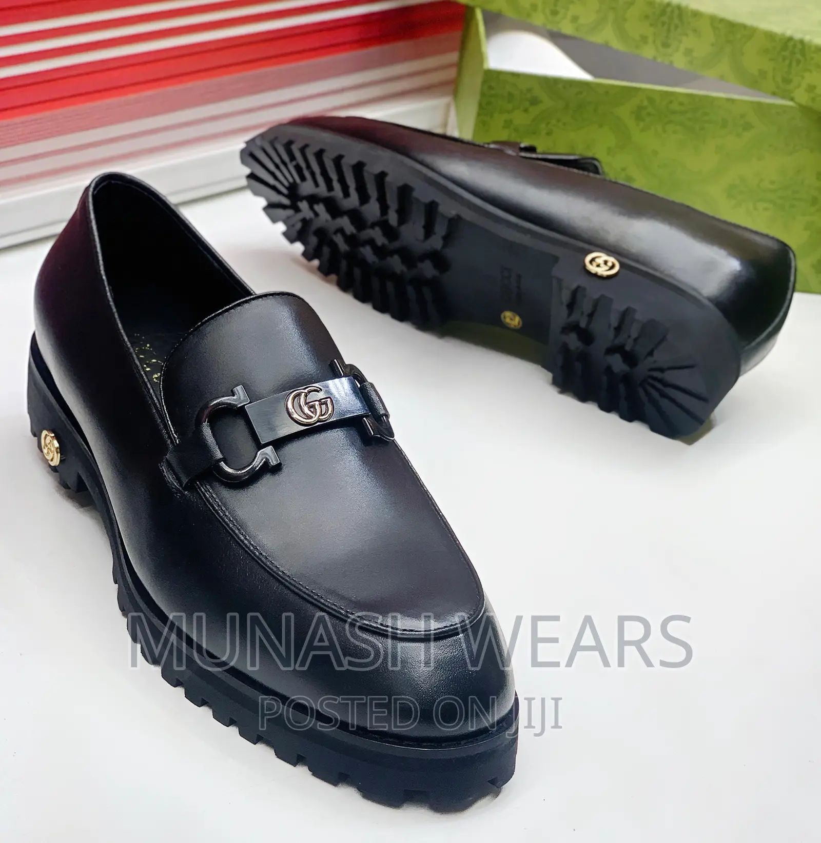 Original Leather Gucci Shoe