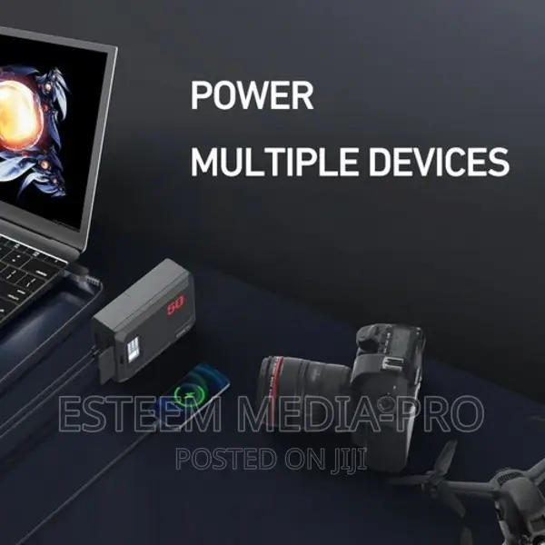 CAME-TV Mini 50C v-Mount Battery