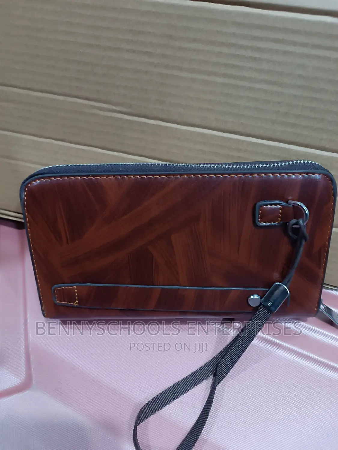 Mont Blanc Leather Wallet and Purse With Pen and Calculator
