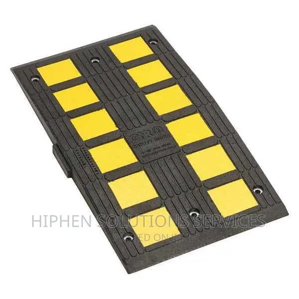 Hump Road Safety Mounting Hardware Asphalt Installation