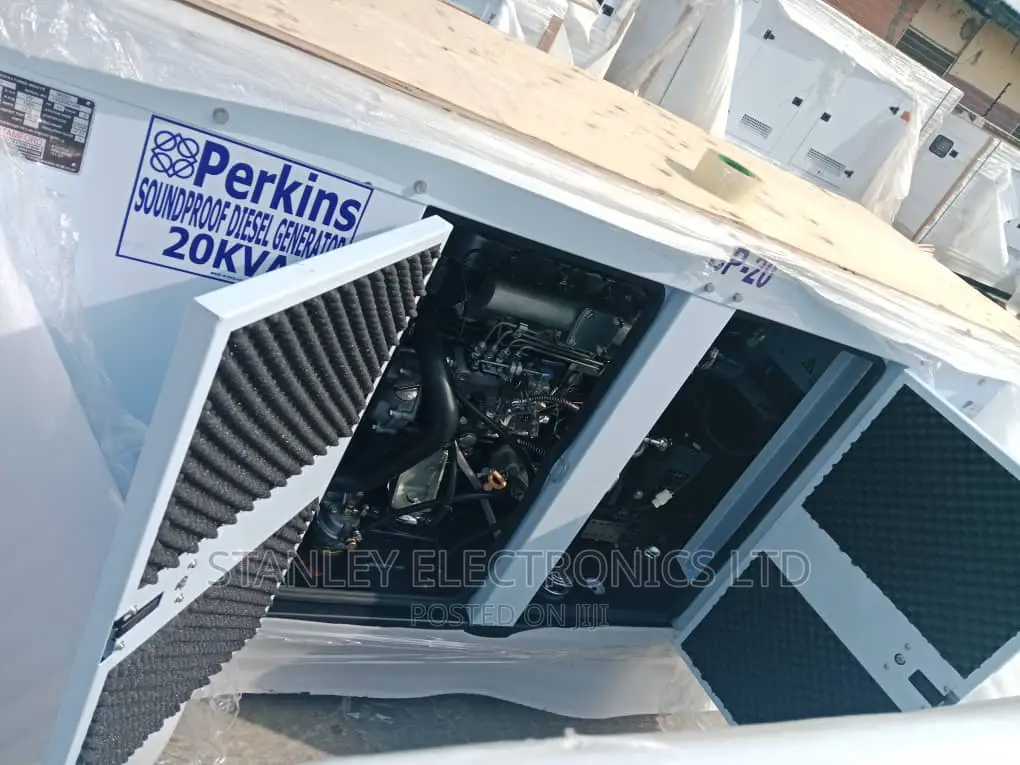 20kva Perkins Soundproof Generator 100% Copper Coil