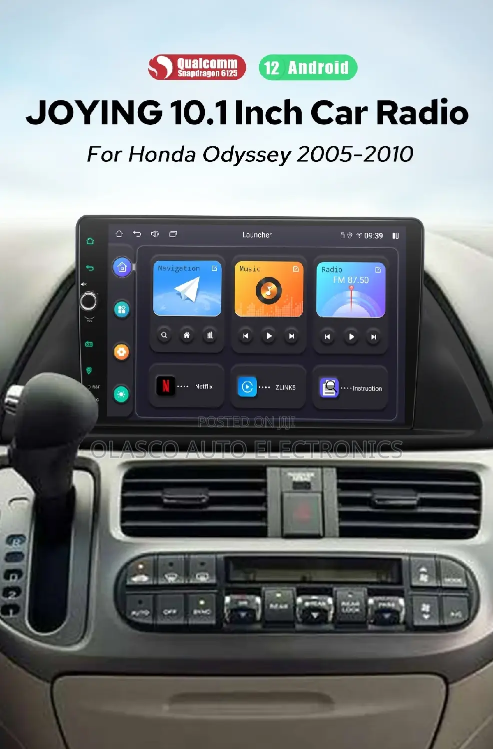 Honda Odyssey Car Android System