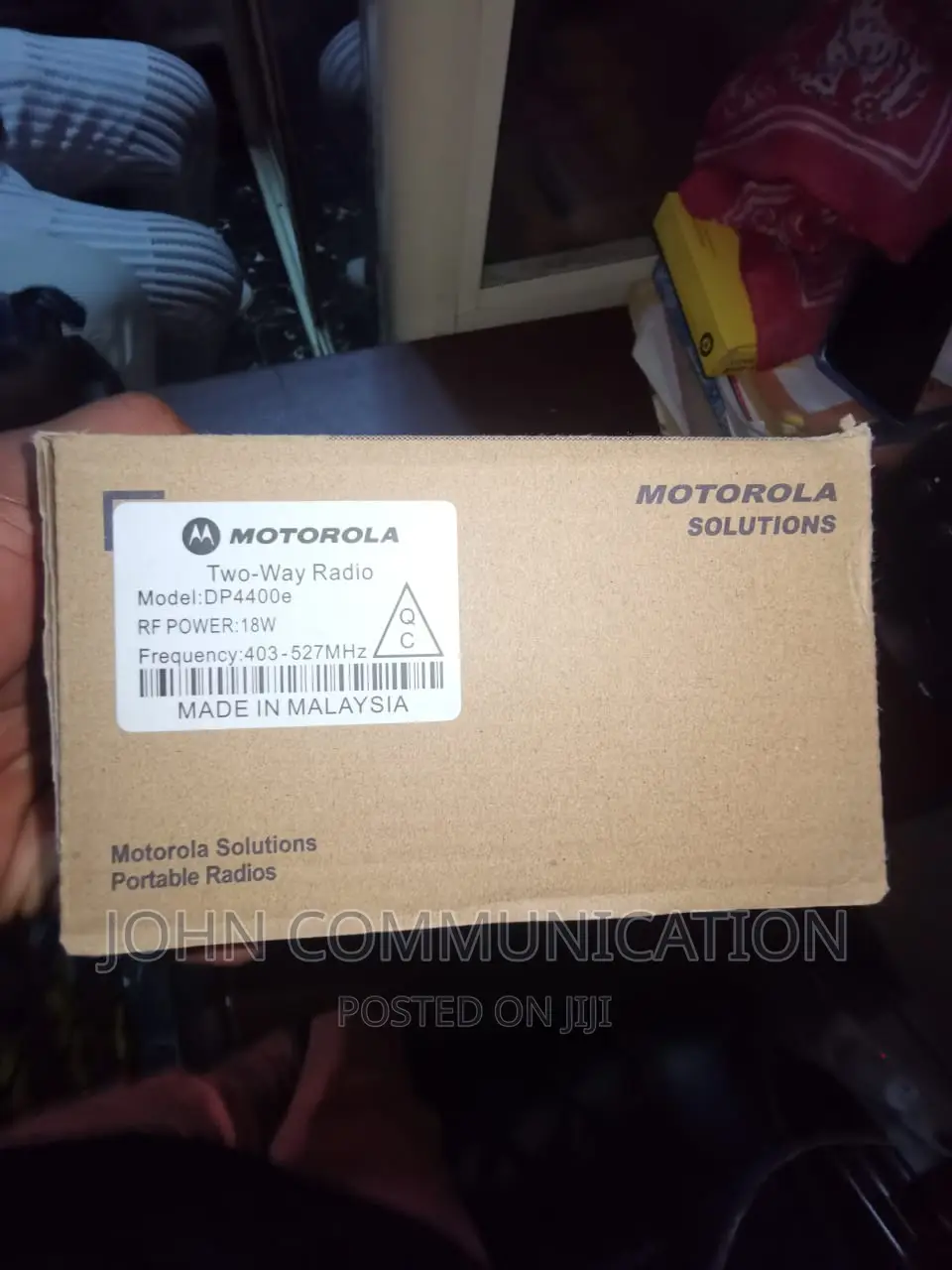 Motorola Dp4400e Analog Mode Walkie Talkie