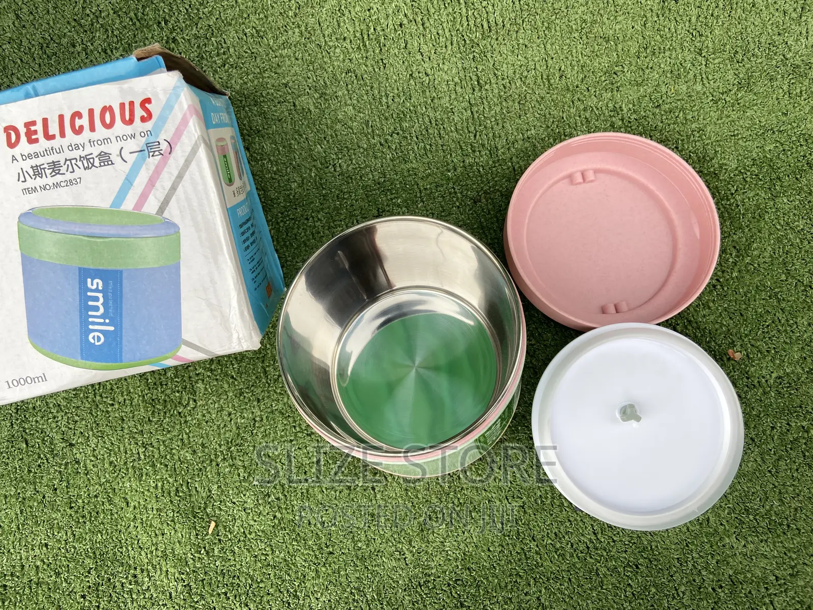 Smile 1000ml Food Flask