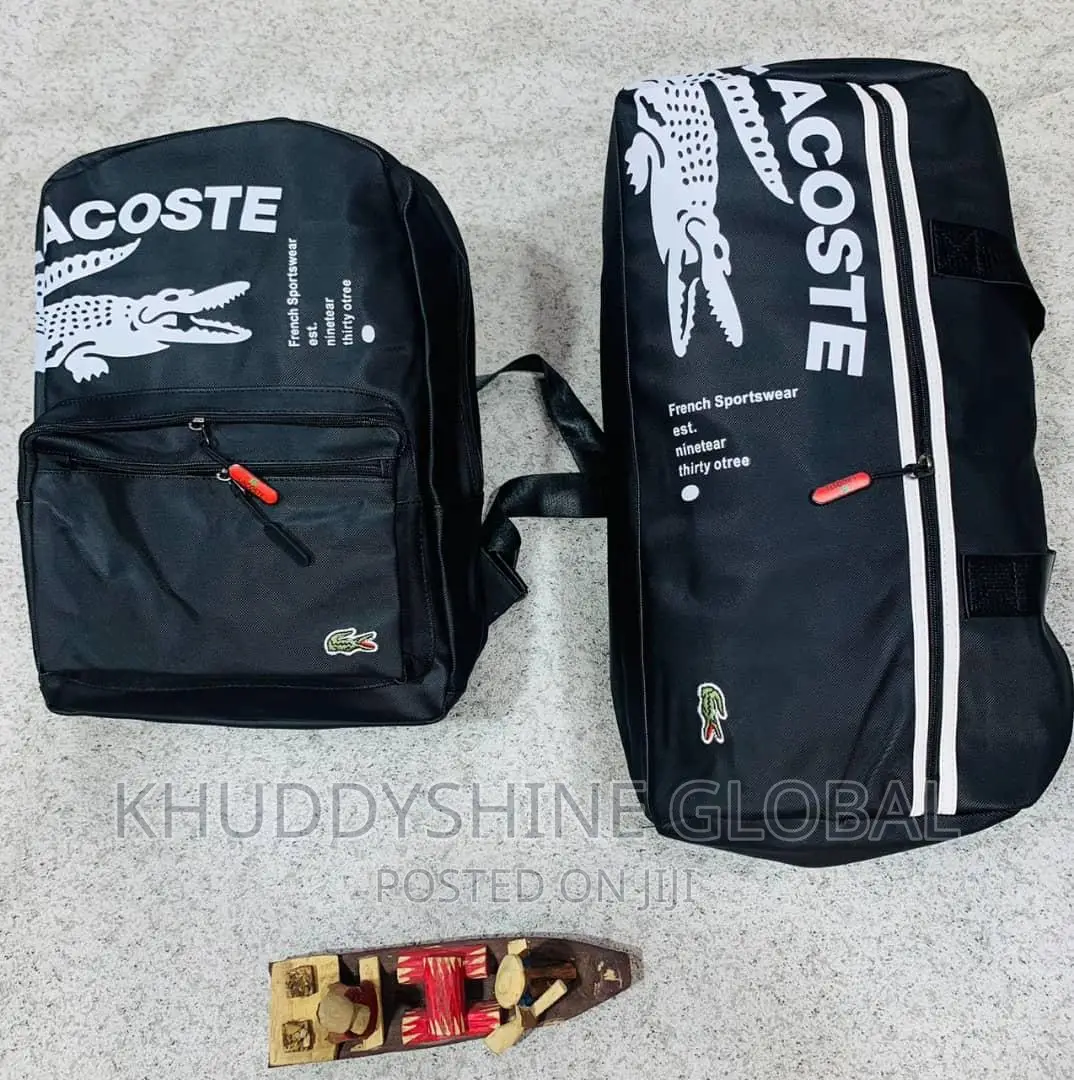 Luxury Lacoste Quality Duffle Bags and Backpacks Bags
