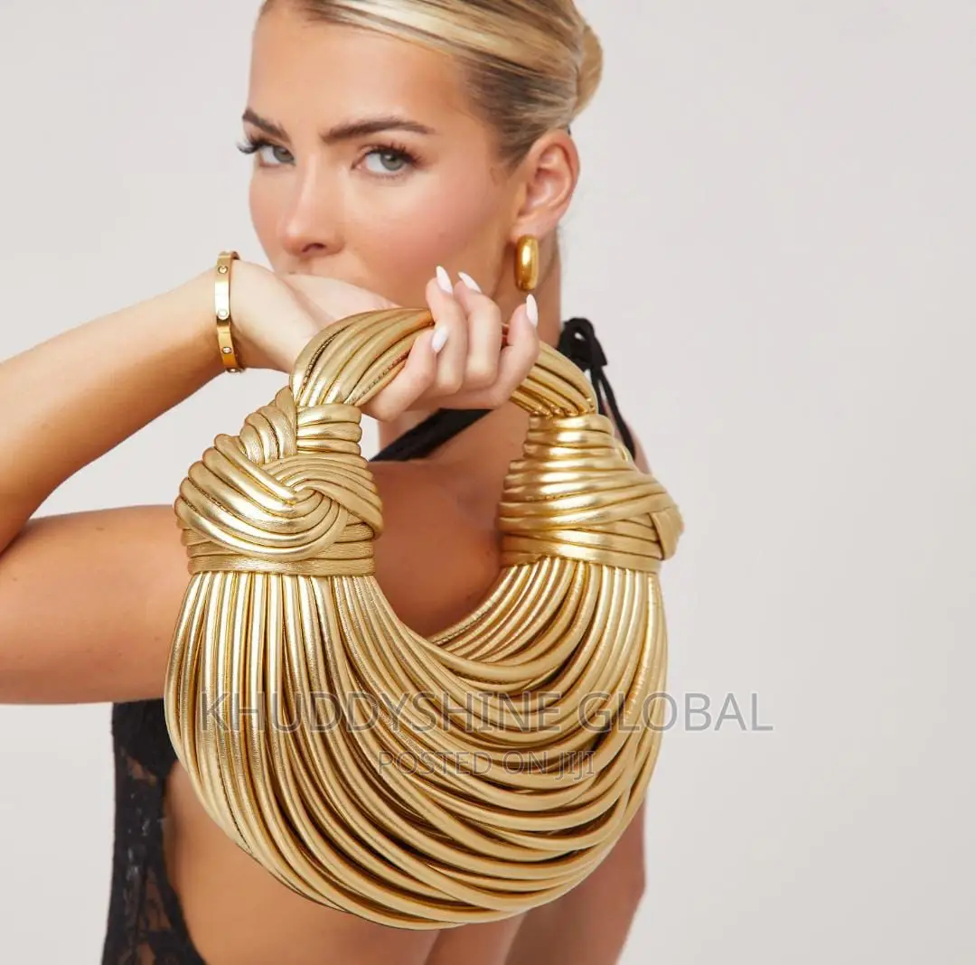 Knotted Handbags Shoulder Purse