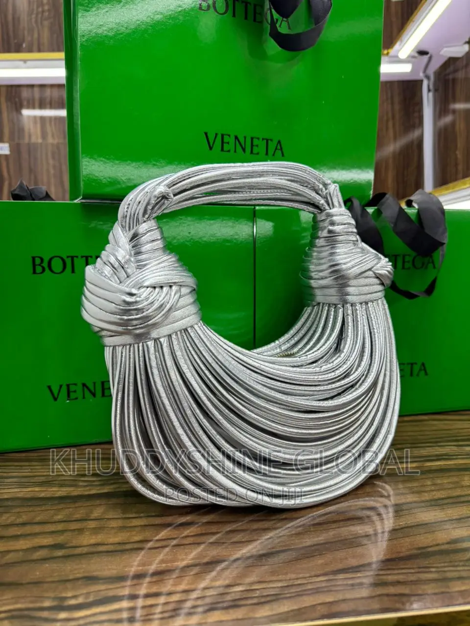 Knotted Handbags Shoulder Purse