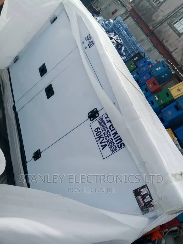 60kva Perkins Soundproof Diesel Generator Free Insulation