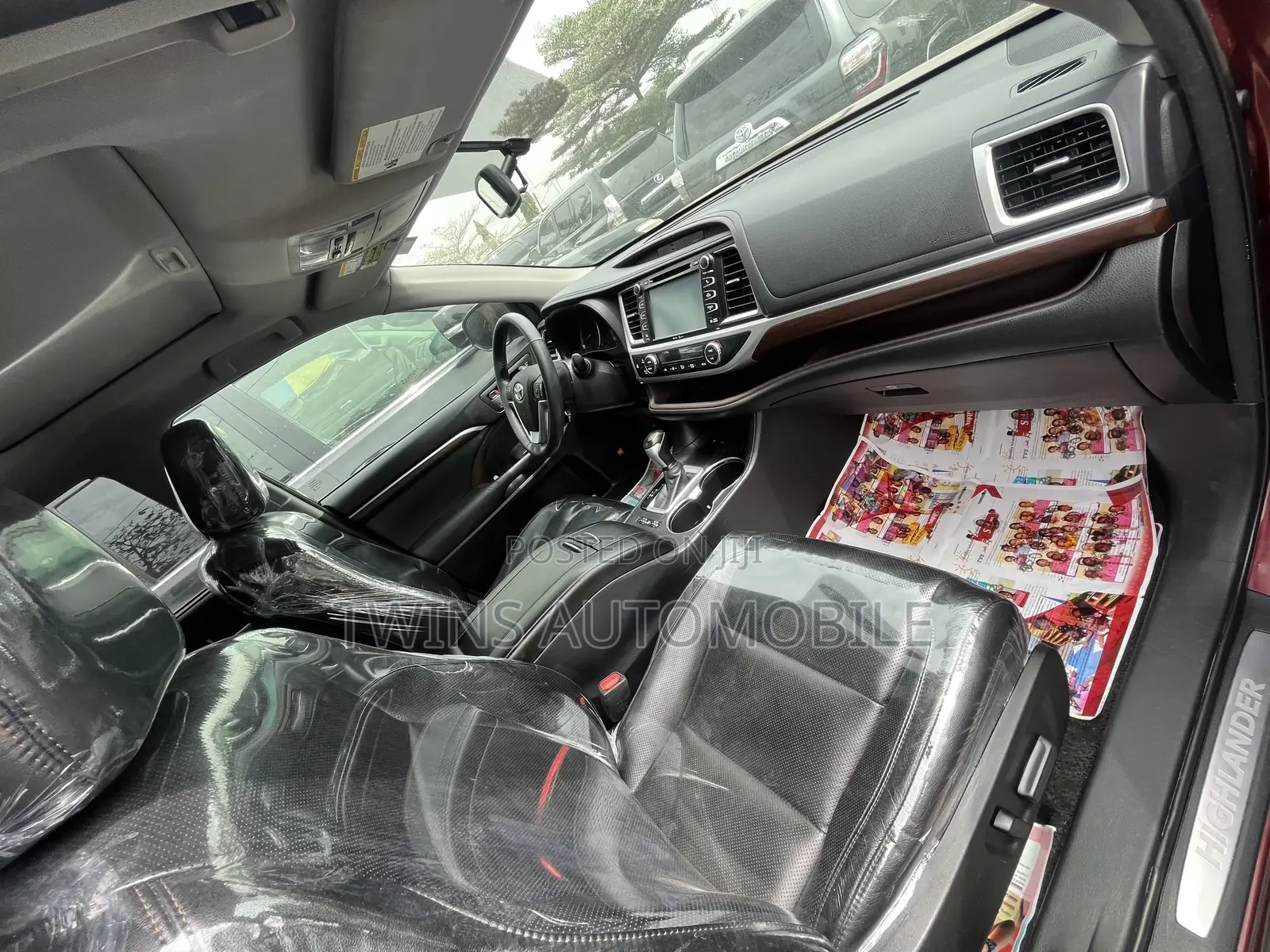Toyota Highlander 2016 Red