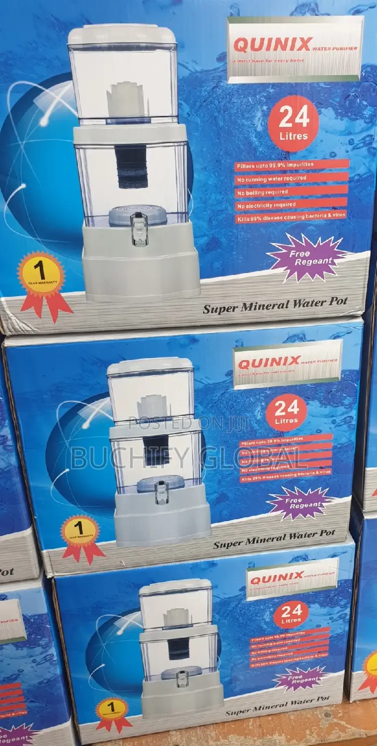 Quinix Water Purifier With Free Ph Tester 24L