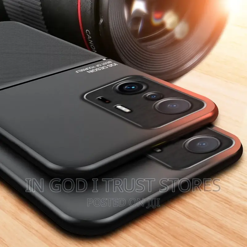For Xiaomi 11t Pro Case Leather Magnetic Car Kickstand
