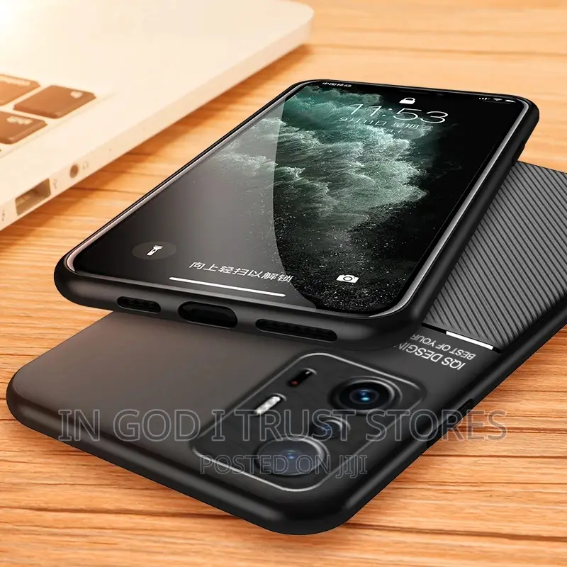 For Xiaomi 11t Pro Case Leather Magnetic Car Kickstand