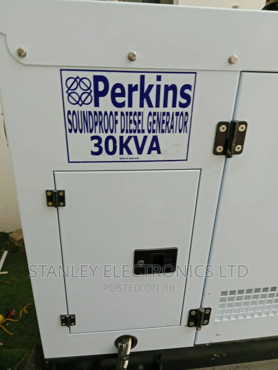 30kva Perkins Soundproof Generator 100percet Copper Coil