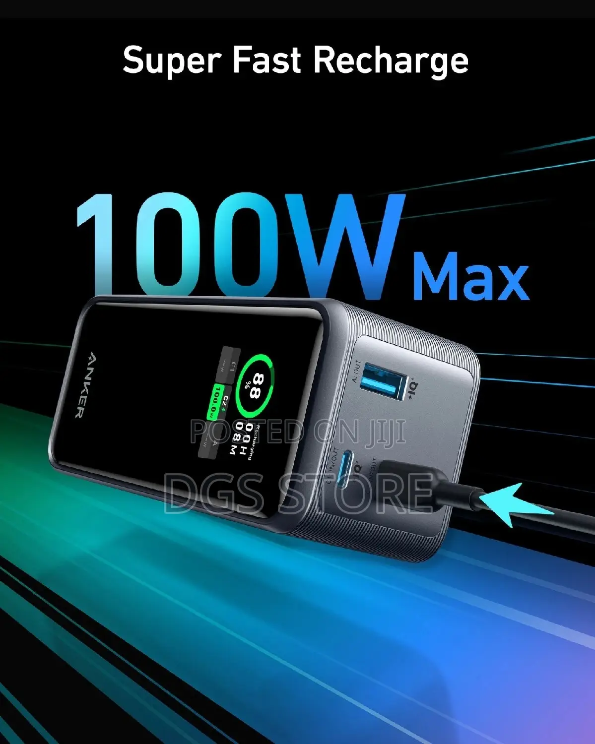 Anker Multi Device Fast Charging Prime 20,000mah Power Bank