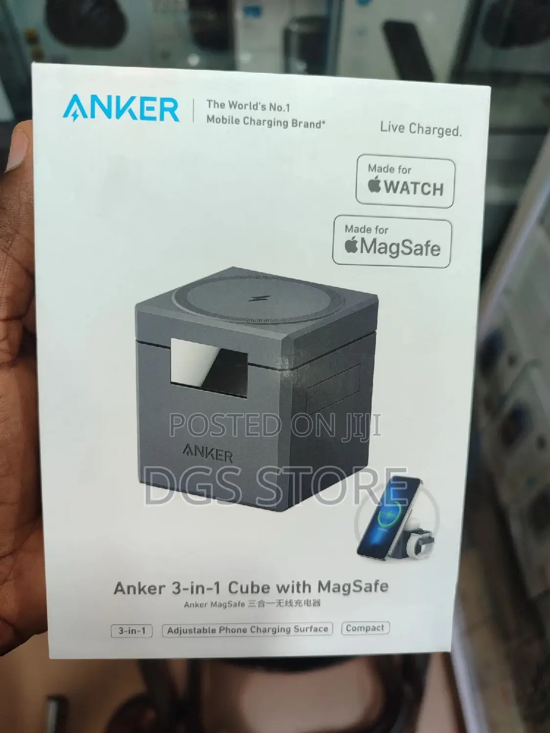 Anker 3in1 Cube With Magsafe Charger