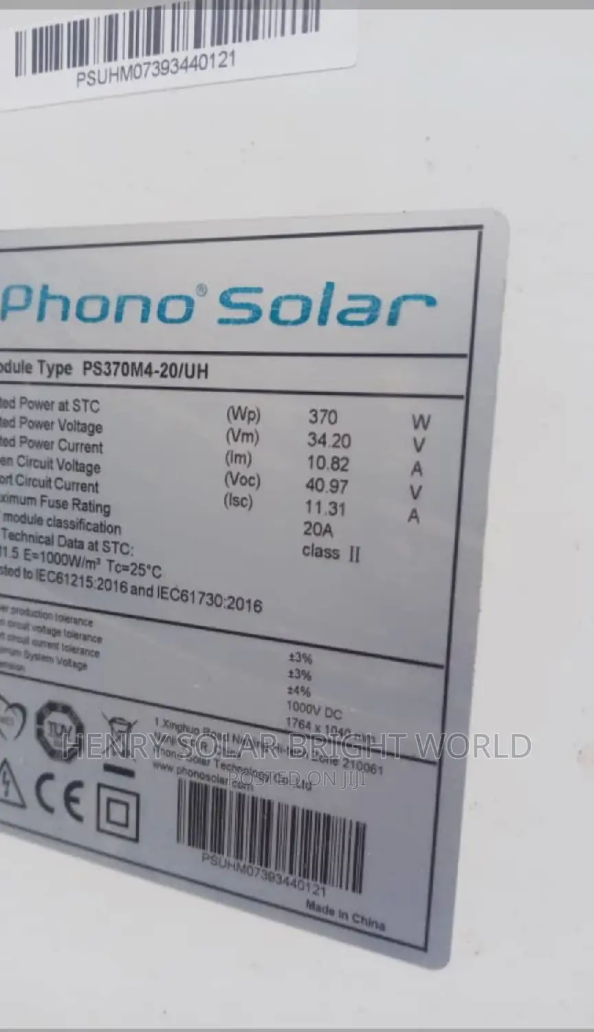 Canadian Panel 370w Mono