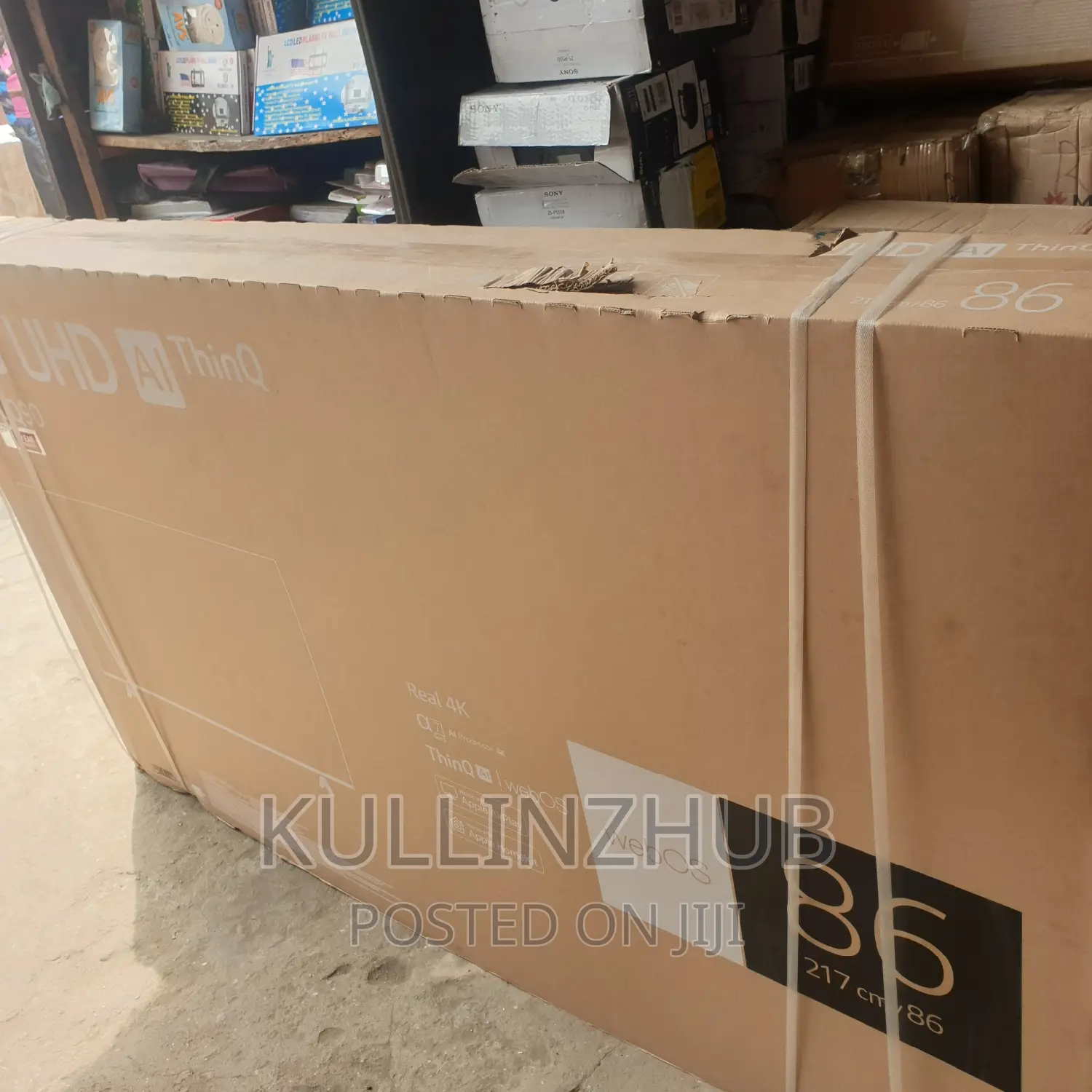 LG 86 Inch UHD Smart Thinq AI Satellite TV Magic Remote