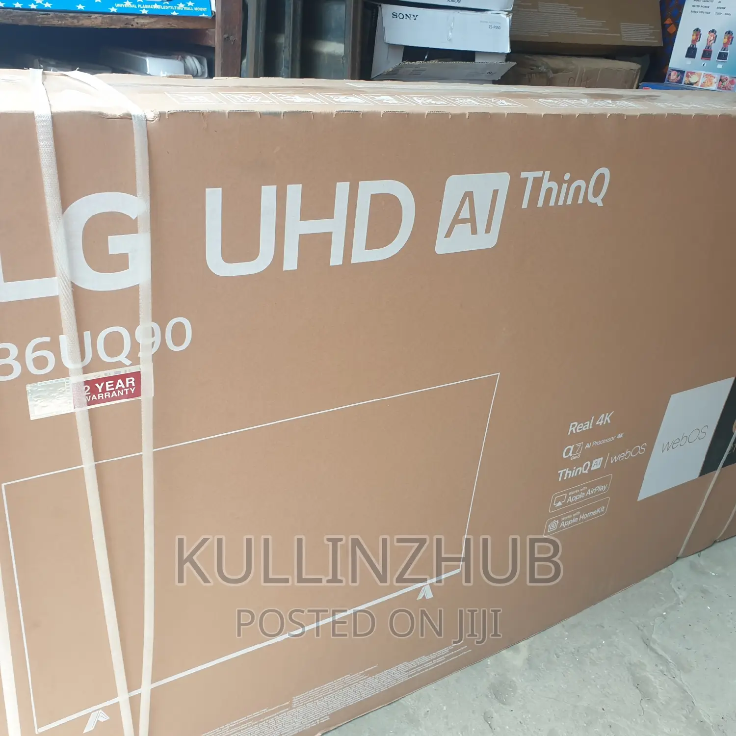 LG 86 Inch UHD Smart Thinq AI Satellite TV Magic Remote
