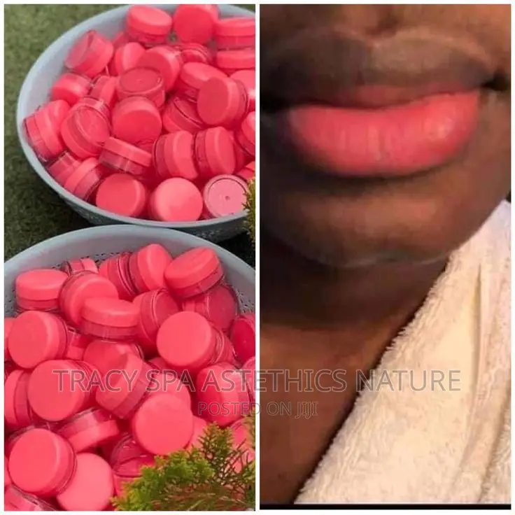 Original Pink Lips Balm and Scrub