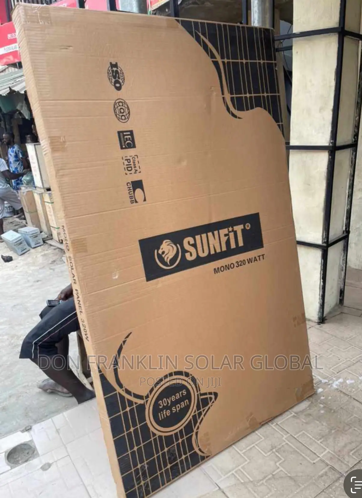 320watts Sunfit Mono Solar Panel
