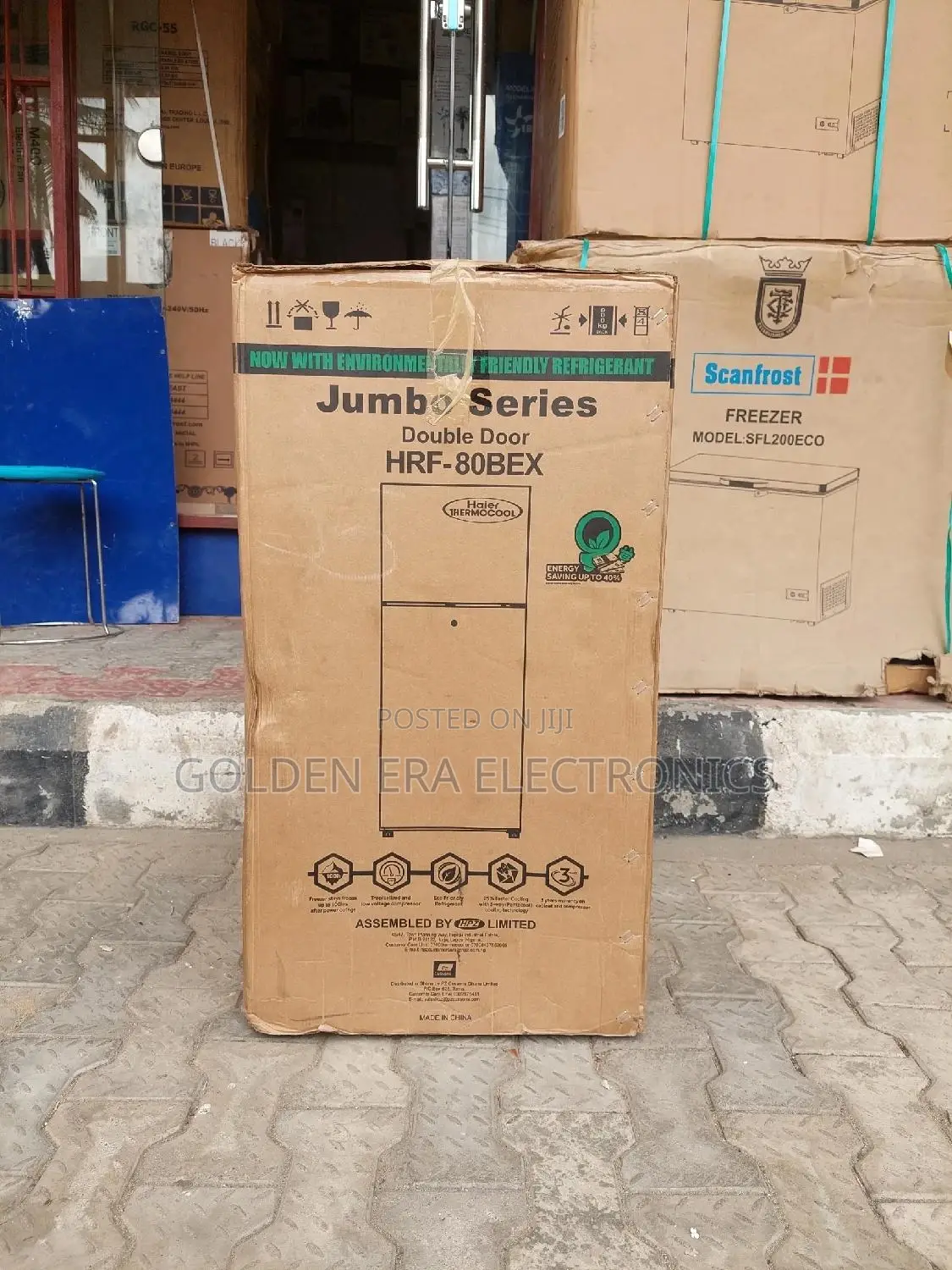Thermocool Table Top Double Door Fridge
