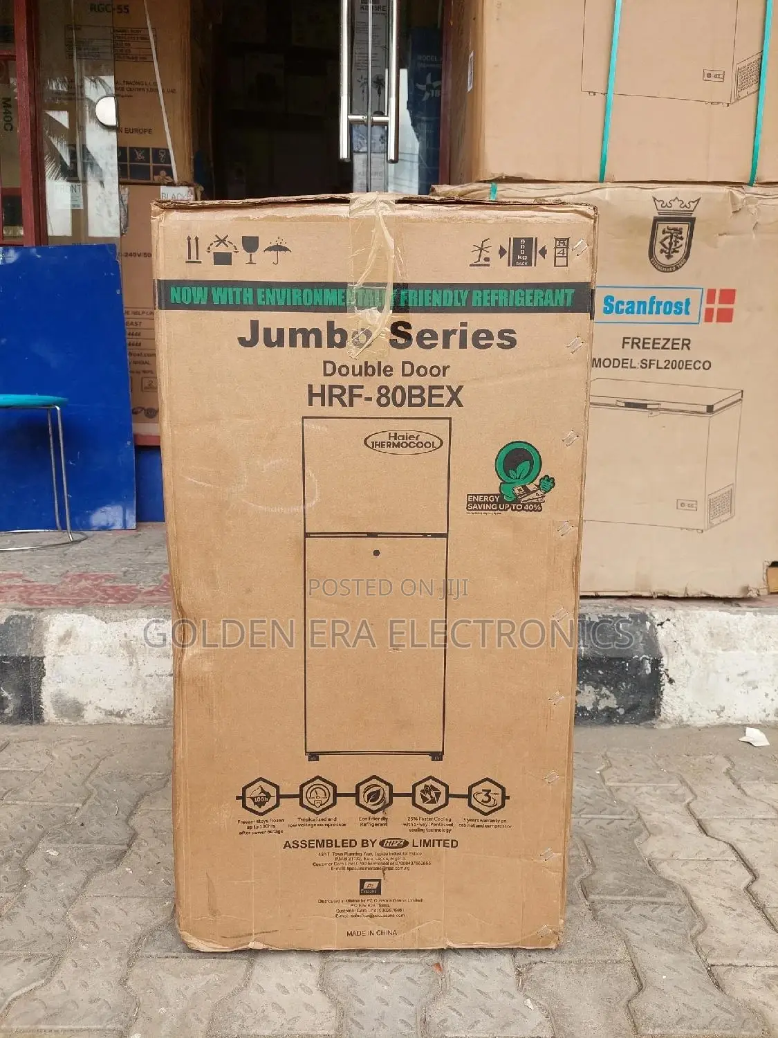 Thermocool Table Top Double Door Fridge