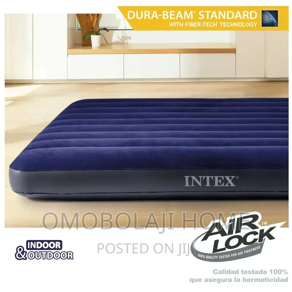 Inflatable Air Bed With Electric Pump 60*80 Big Size Bed