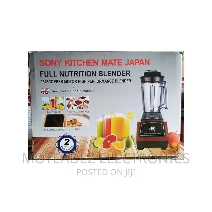 Sony Kitchen Mate Japan 4l Full Nutrition Heavy Duty Blender