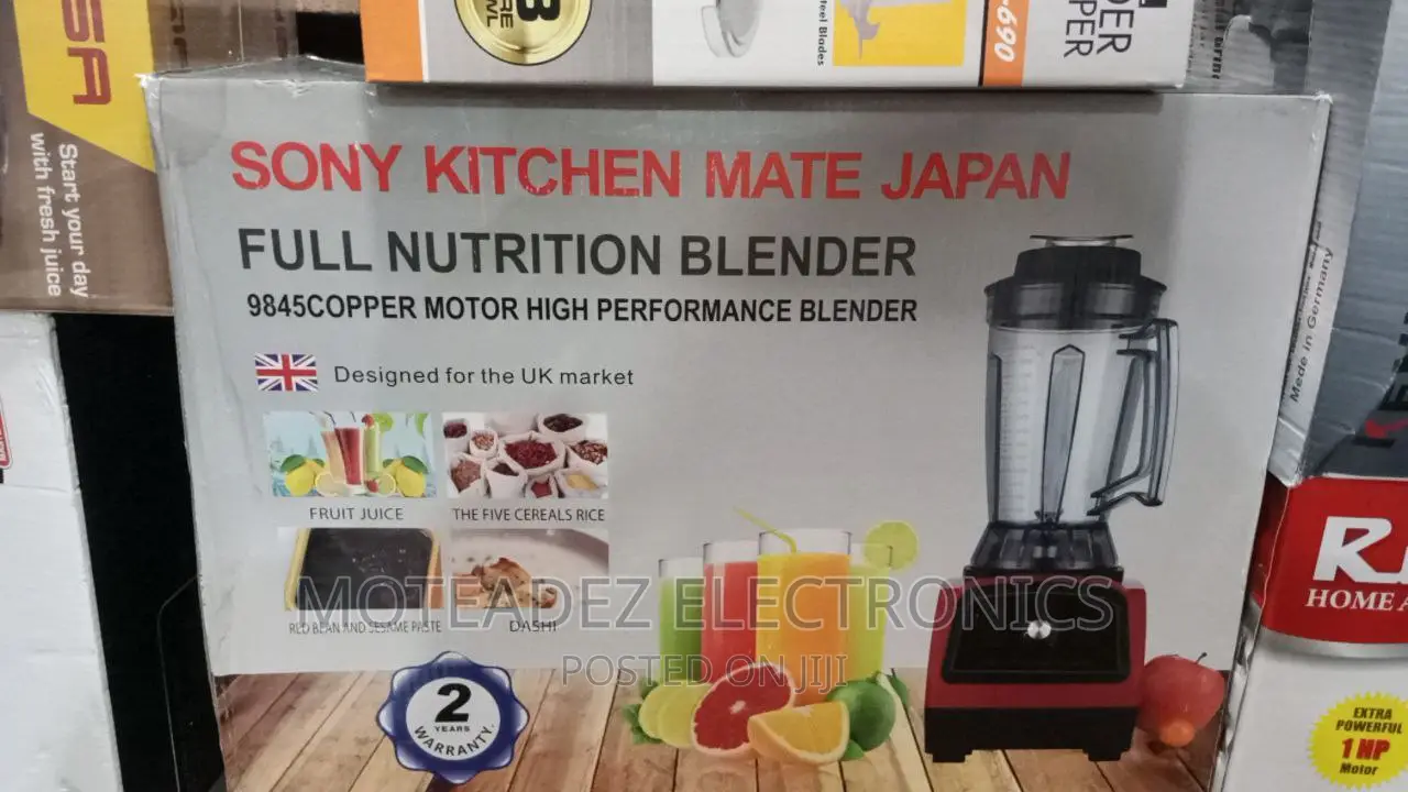 Sony Kitchen Mate Japan 4l Full Nutrition Heavy Duty Blender