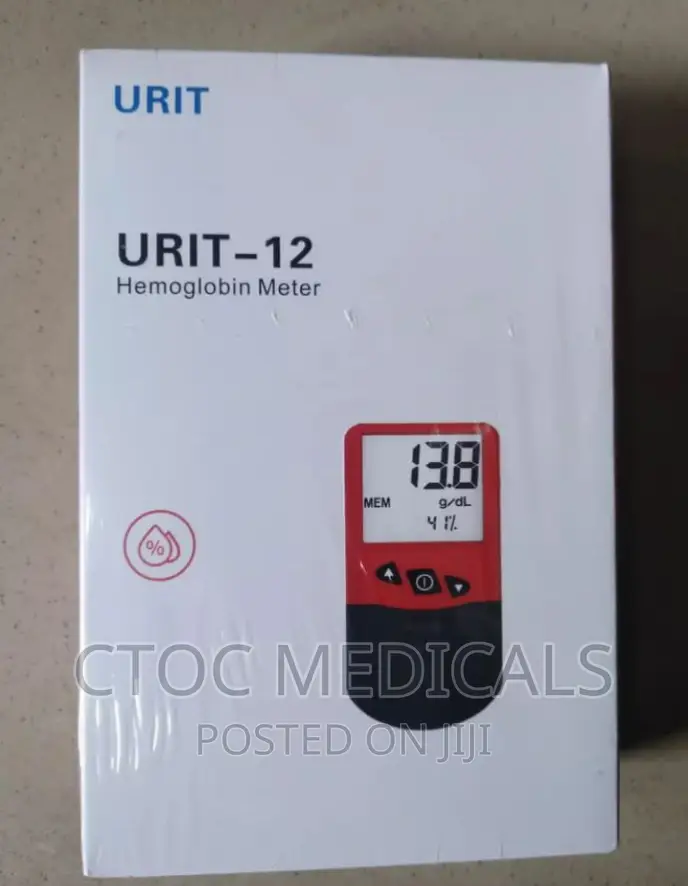 Urit 12 Hemoglobin (Hemospherin) Test Meter Kit