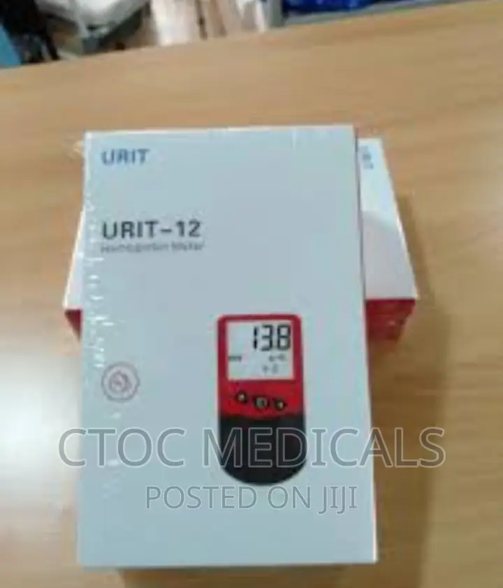 Urit 12 Hemoglobin (Hemospherin) Test Meter Kit