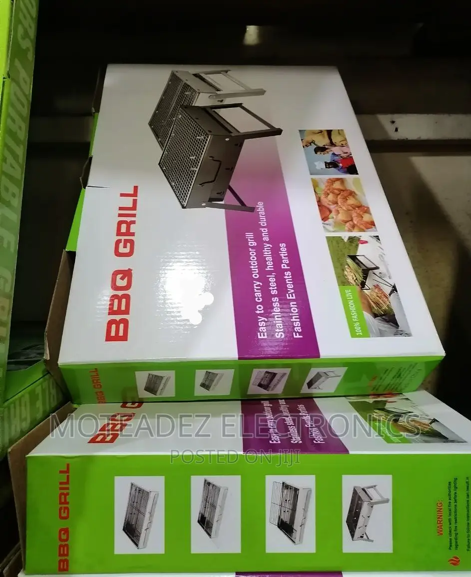 Portable Indoor/Outdoor Charcoal Barbeque Grill