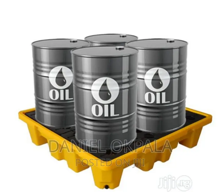 4 Drums Oil Spill Containment Sump Pallet