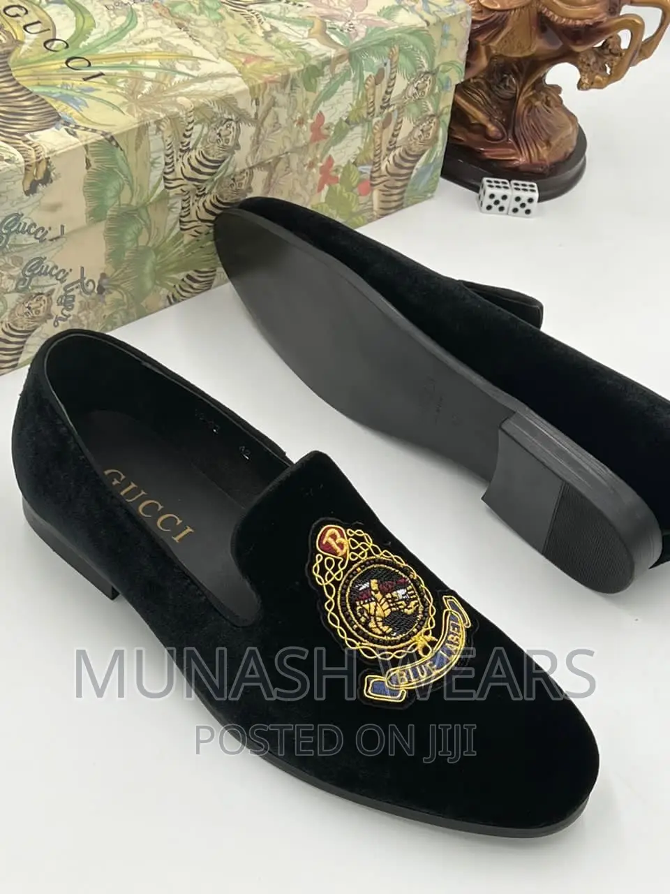 Luxury Italian Velvet Shoe