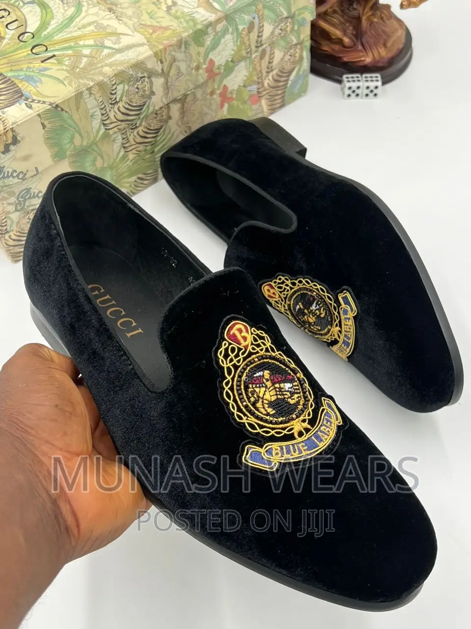 Luxury Italian Velvet Shoe