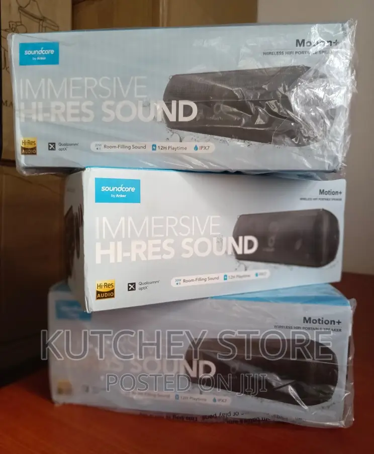 Anker Soundcore Motion+ Bluetooth Speaker - Hi-Res Ipx7 30w