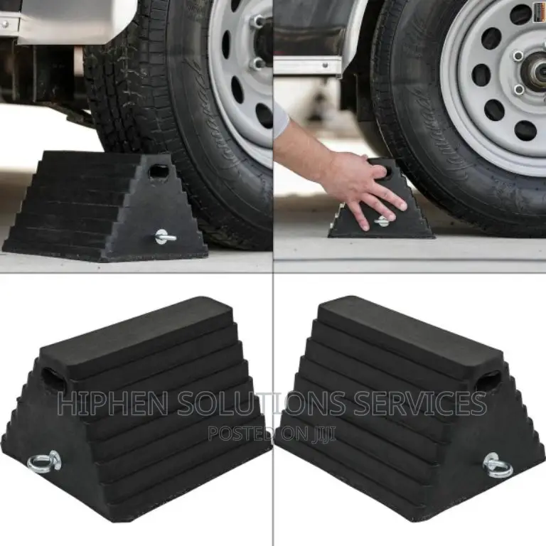 Truck Wheel Stopper, Reused Rubber