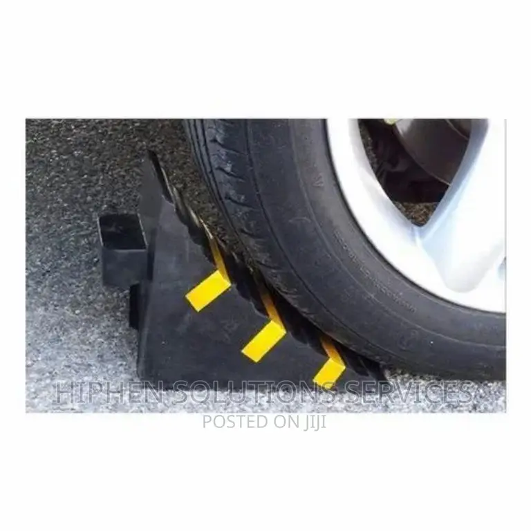 Heavy Duty Solid Rubber Wheel Chock
