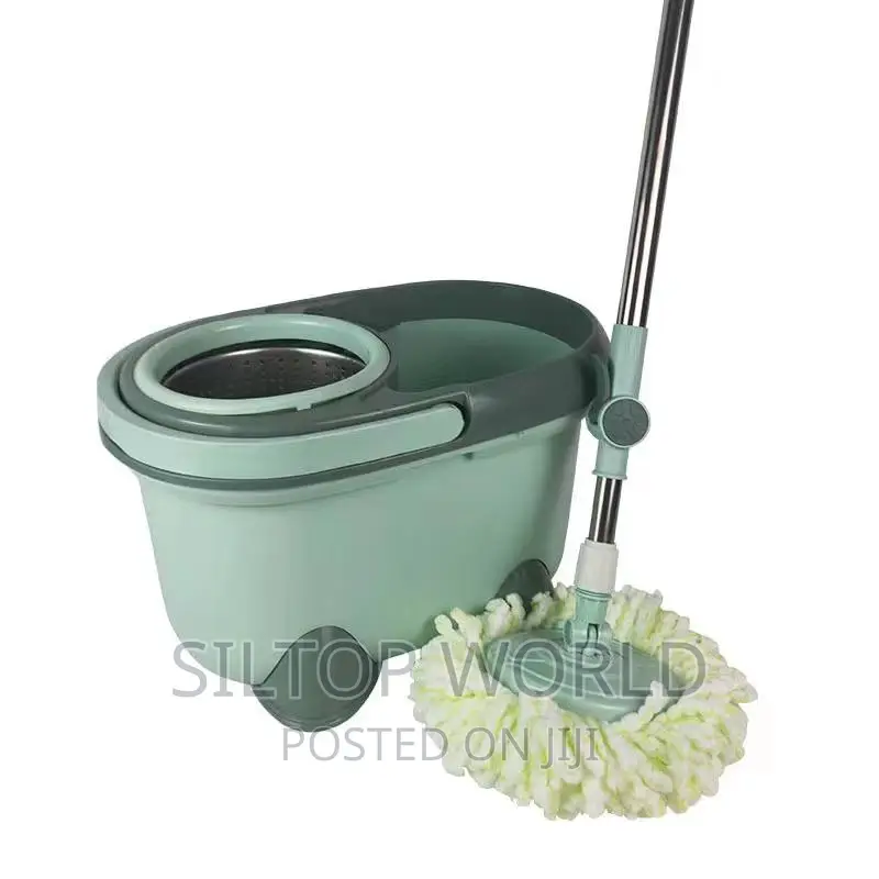 Automatic 360° Spin and Mopping Stick With Bucket